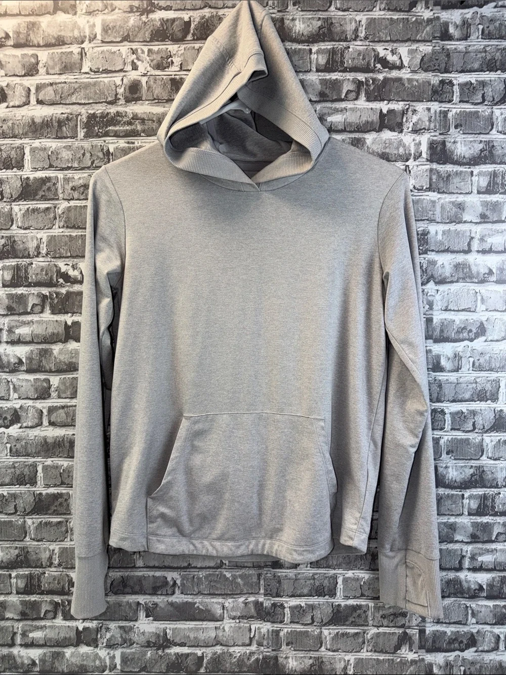 Athleta Girl Light Gray Hooded Pullover